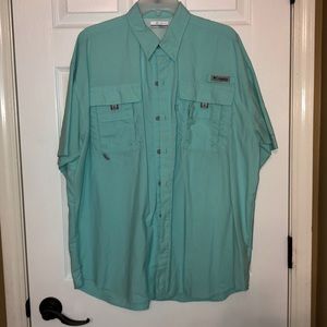 Columbia PFG button up fishing shirt